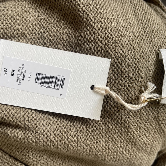 Aritzia Wilfred 'Basque' Sweater Vest in Sundried Olive- Medium - Picture 2 of 3